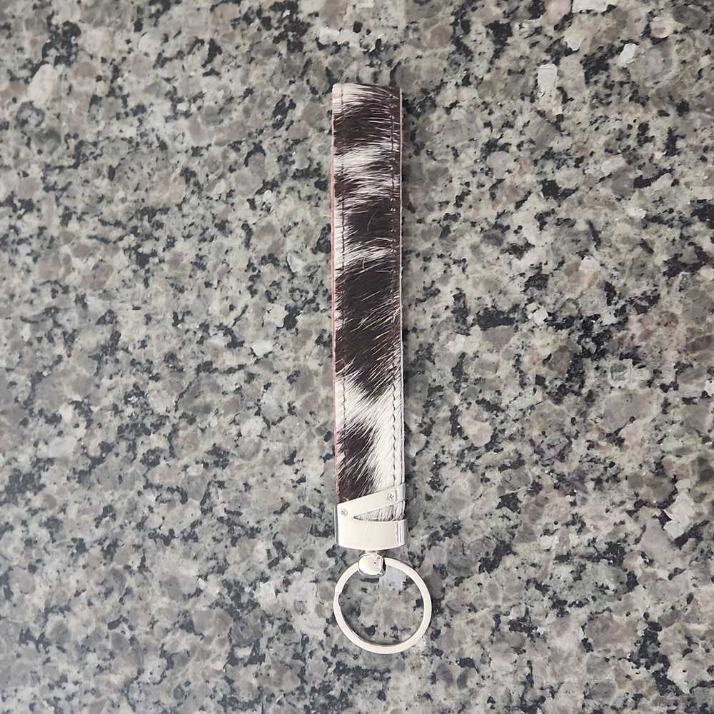 Cowhide Keychain